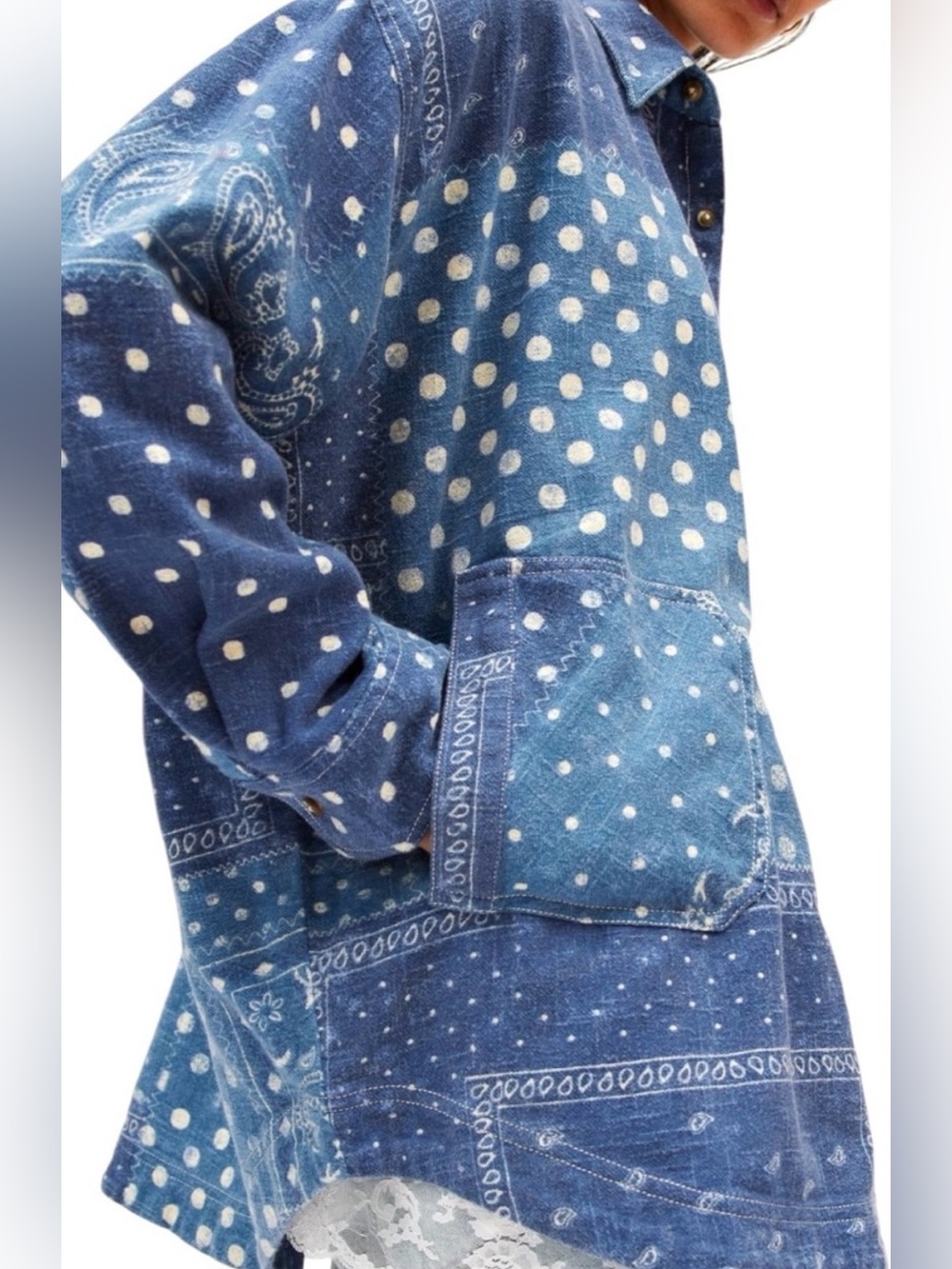 Button up Jean shirt